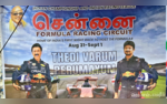 Posters of CM Stalin Son Udhayanidhi In Racing Suits Appear Across Chennai On Formula 4 Race Day