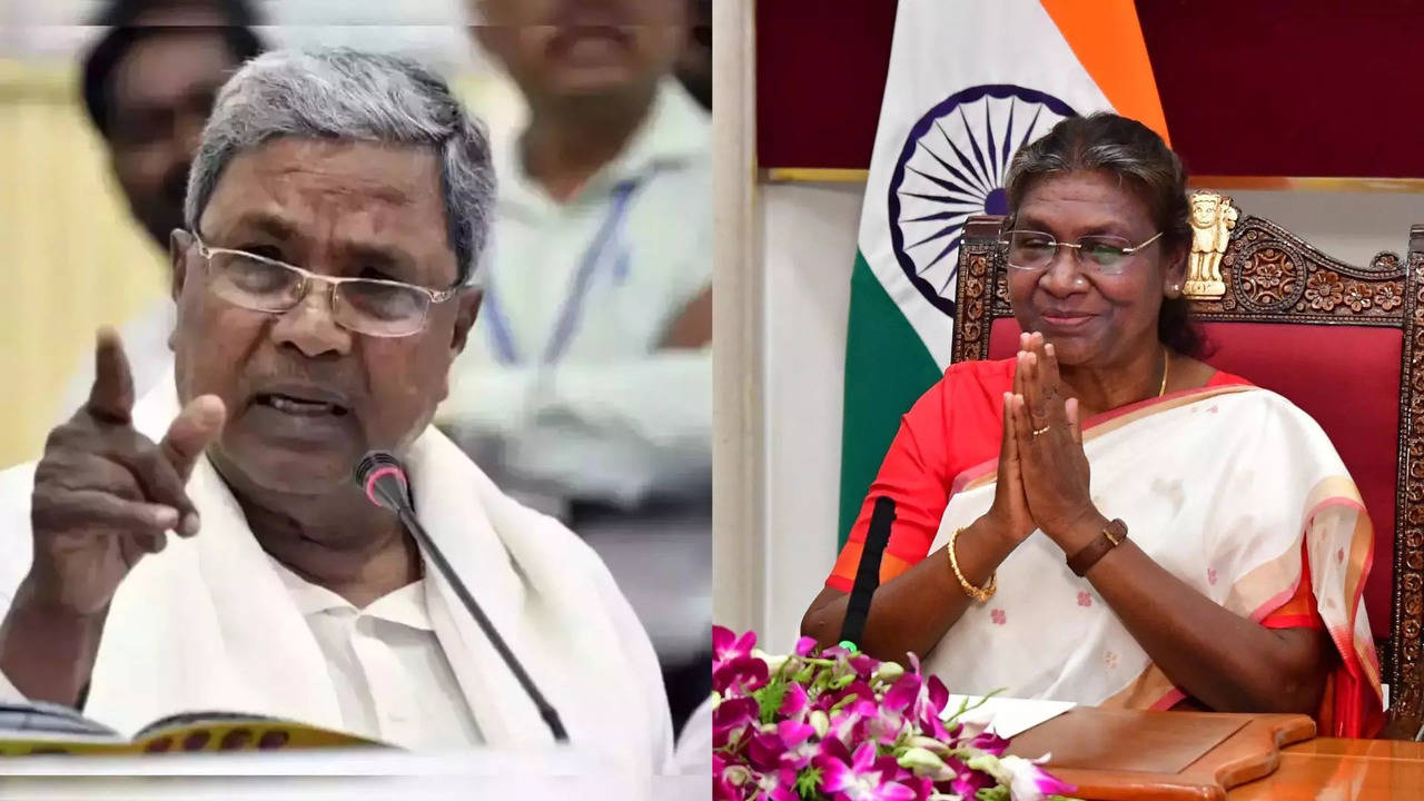 president droupadi murmu entry in the matter of prosecution against siddaramaiah