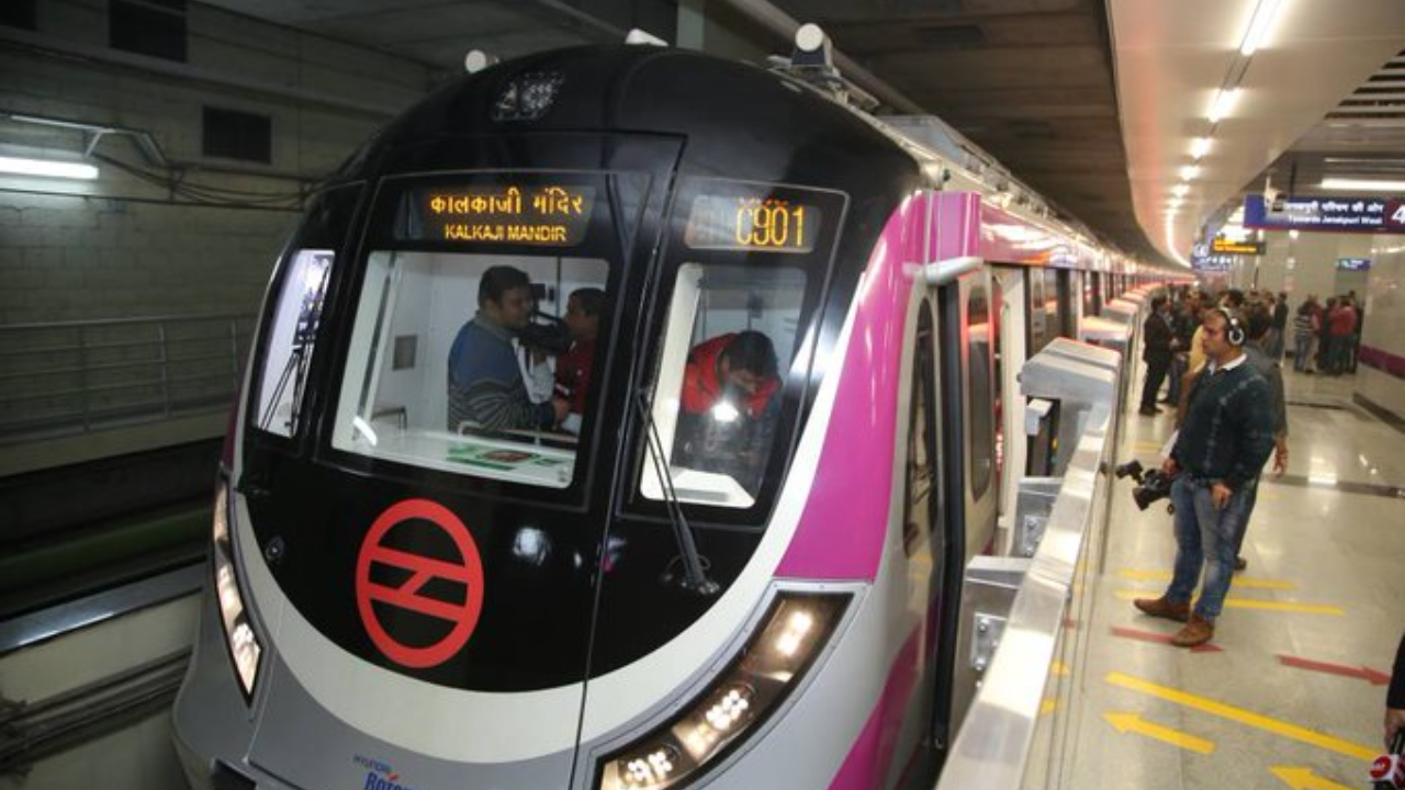 delhi metro magenta line 