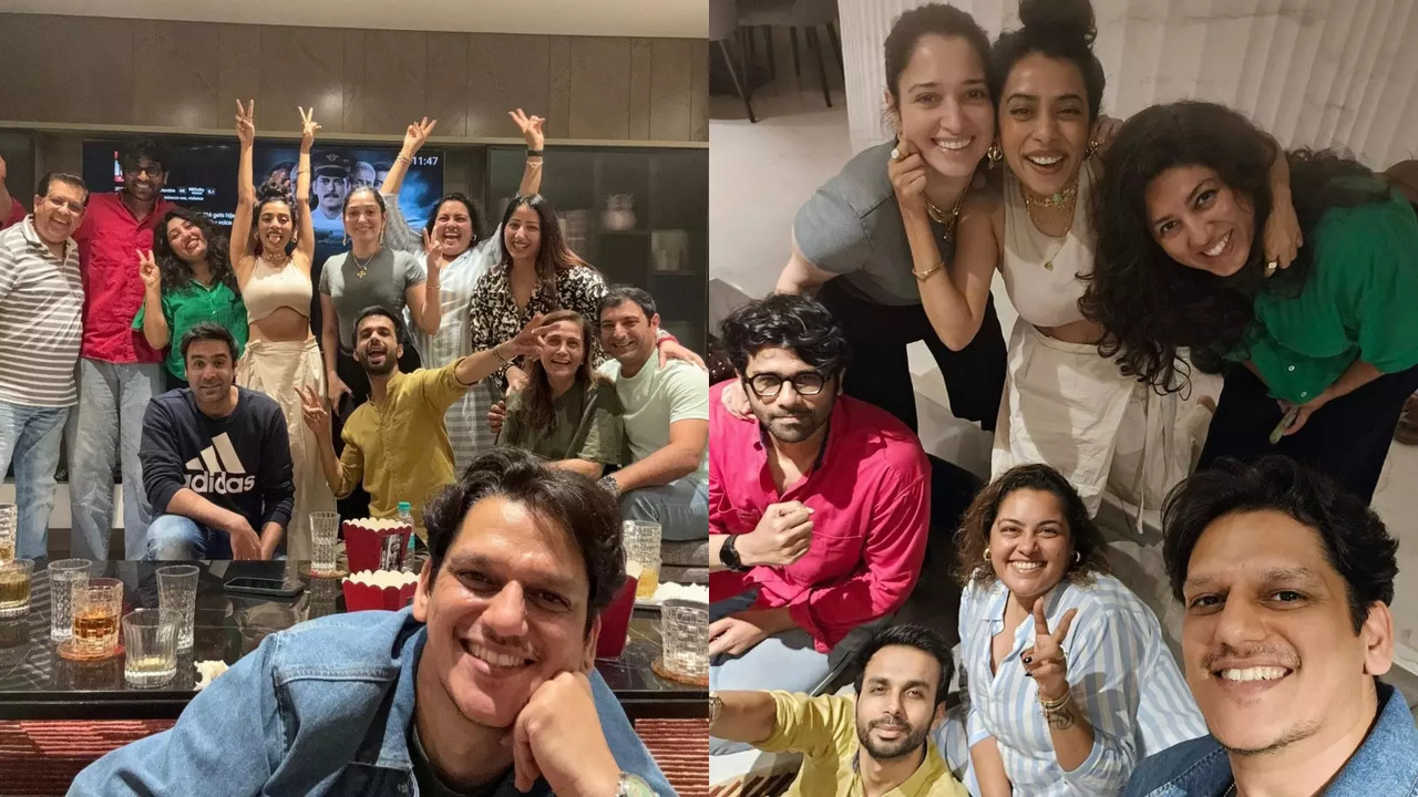 Tamannaah Bhatia Joins IC814: The Kandahar Hijack Watch Party Hosted To 'Celebrate' Beau Vijay Varma