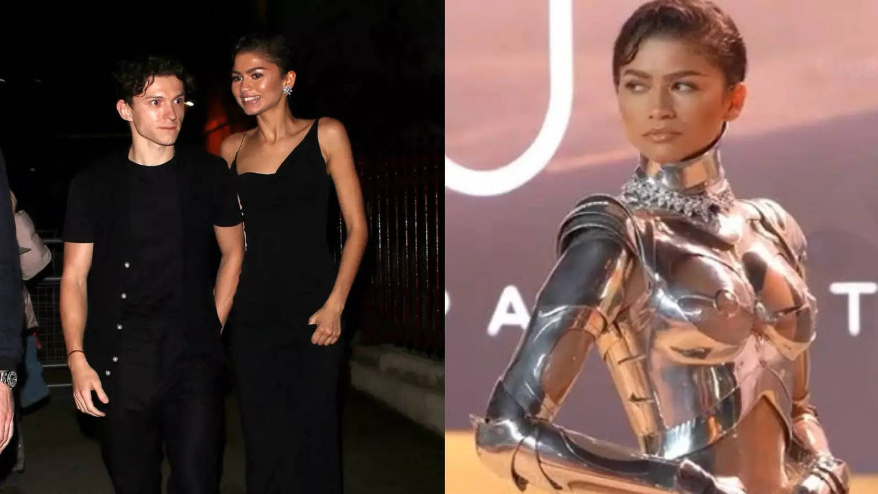 When Zendaya SHUT DOWN Breakup Rumours With Tom Holland As They Walk Hand-In-Hand At Dune: Part 2 Premiere. WATCH