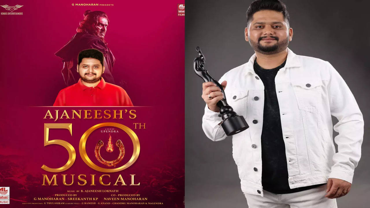 Composer B Ajaneesh Loknath scores 50!