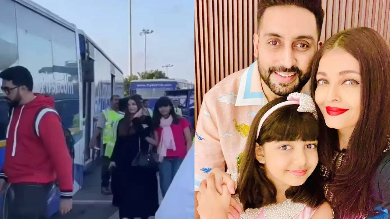 Amid Divorce Rumours, Video of Abhishek, Aishwarya, Aaradhya From Dubai Airport Goes Viral. Netizens REACT