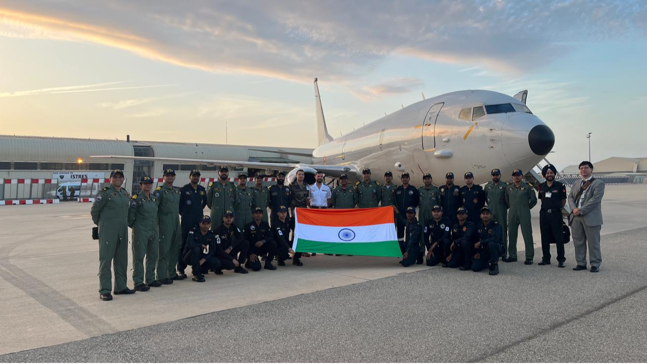 Indian Navy P8I Aircraft