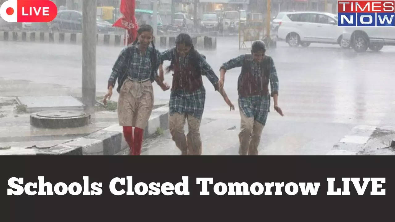 School Holiday Today highlights Schools in Chennai Hyderabad Likely To Remain Closed Tomorrow as Heavy Rains Lash Cities IMD Alert Issued