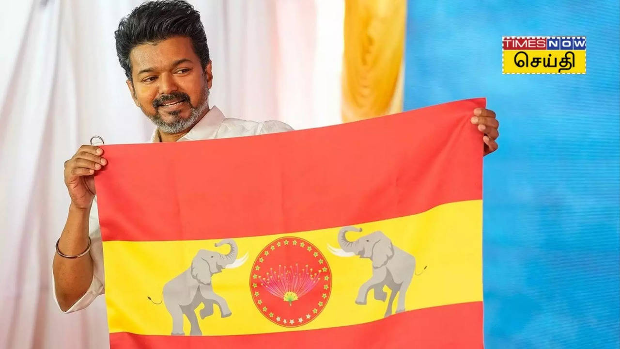 tvk vijay flag