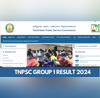 TNPSC Group 1 Result 2024 Tamil Nadu TNPSC Group 1 Prelims Result Out on tnpscgovin