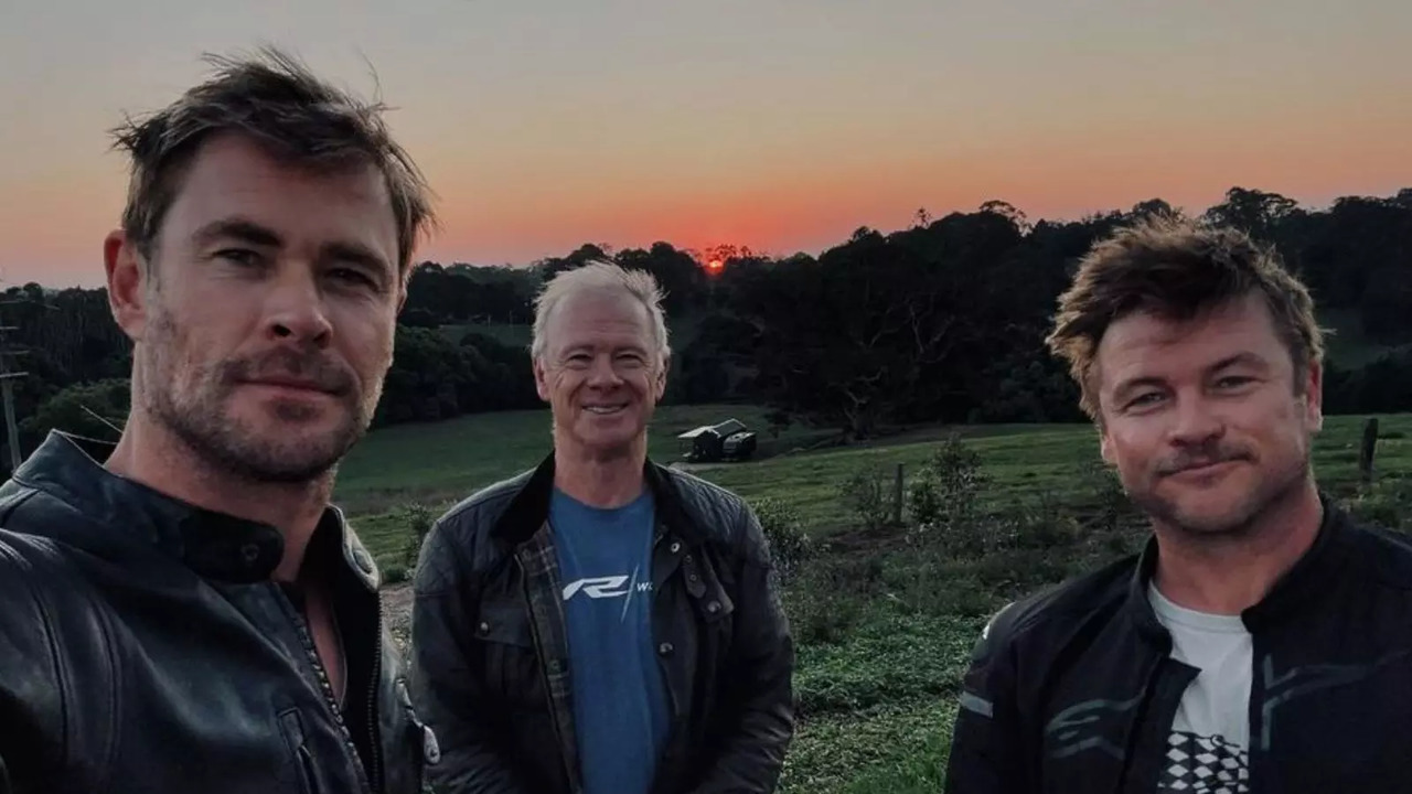 Thor Aka Chris Hemsworth Shares Fun Pics Of His Outing With Father Craig And Brother Luke On Father's Day. See Pic