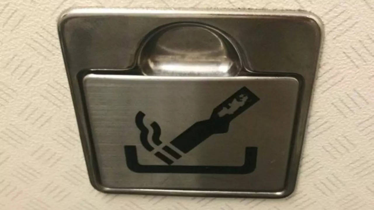 Why Do Planes Still Have Ashtrays When You Can’t Smoke In A Flight?