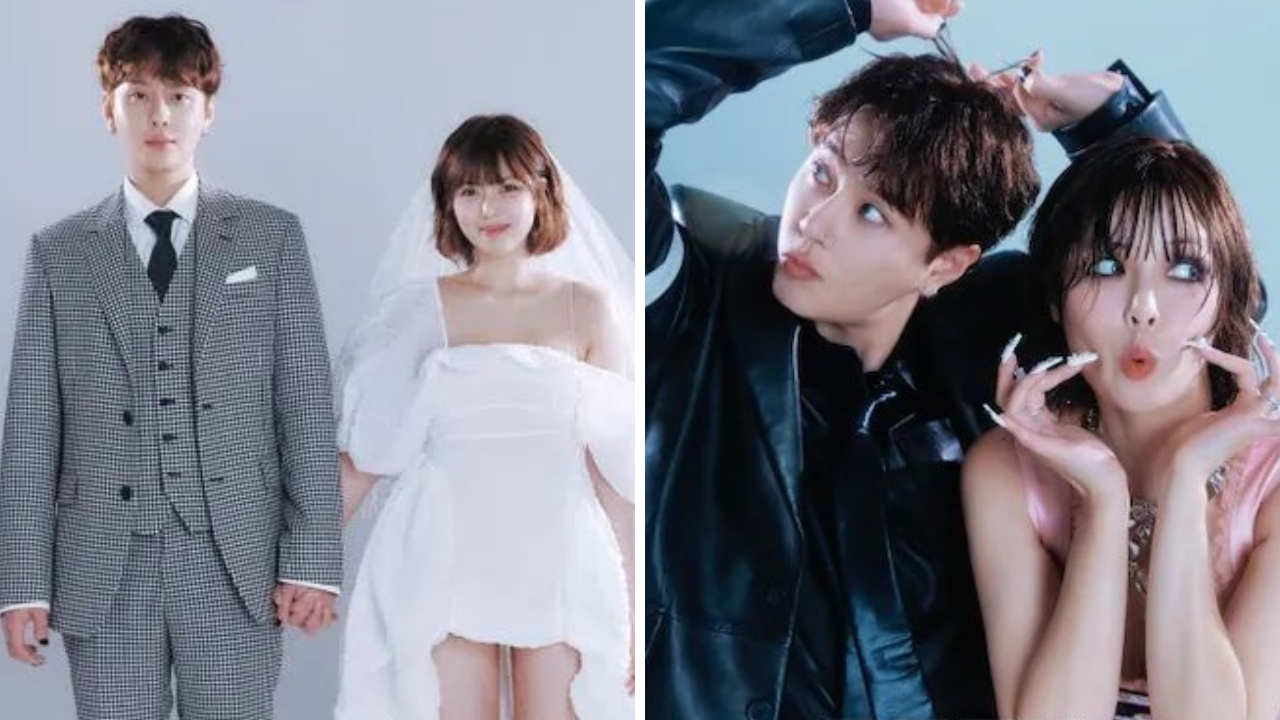 HyunA And Yong Junhyung Share Unique Wedding Pics Ahead Of Marriage Ceremony In October