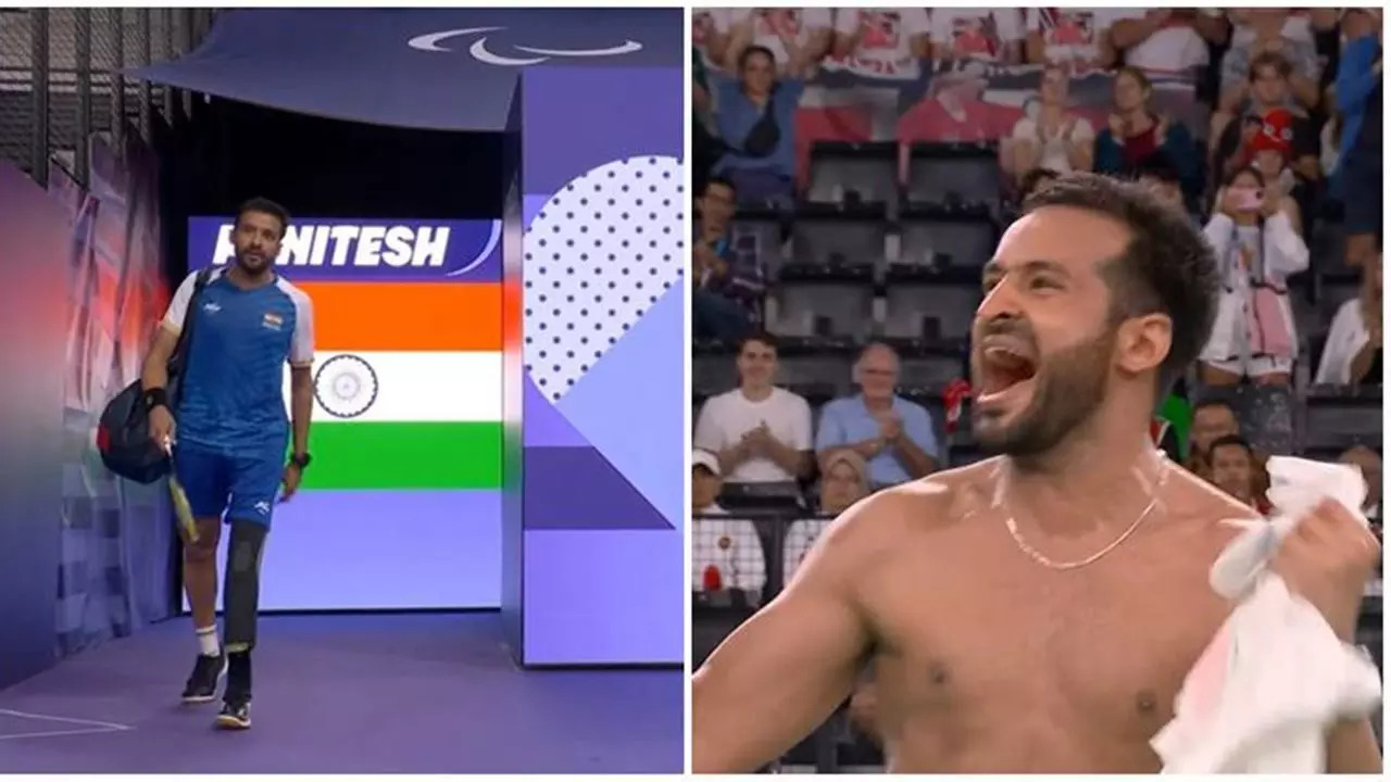 Nitesh Kumar Wins Gold Medal In Paralympics 2024.