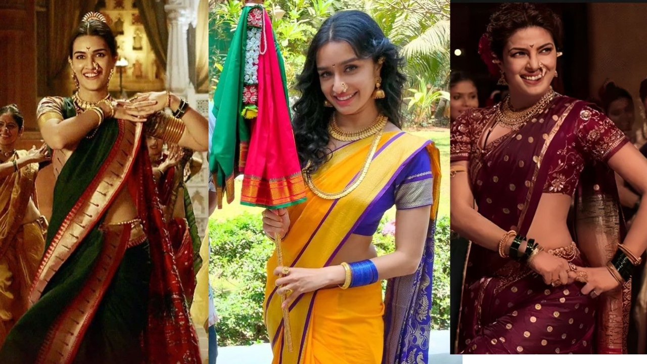 How to drape a Nauvari saree