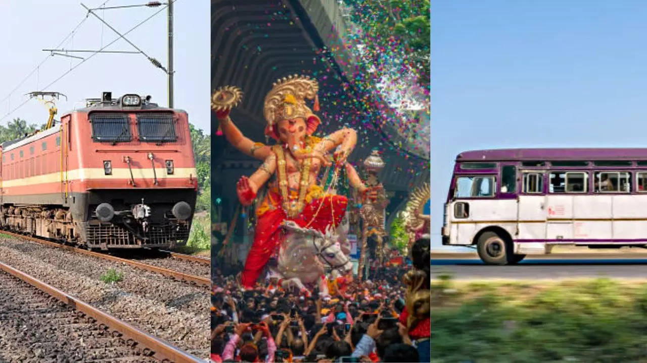 ganesh chaturthi 2024: over 8 lakh people expected to travel from mumbai to konkan by bus, train