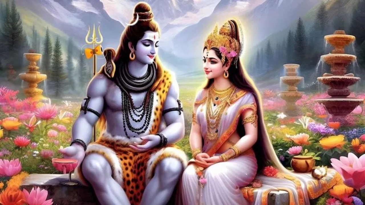 Lord Shiva and Devi Parvati