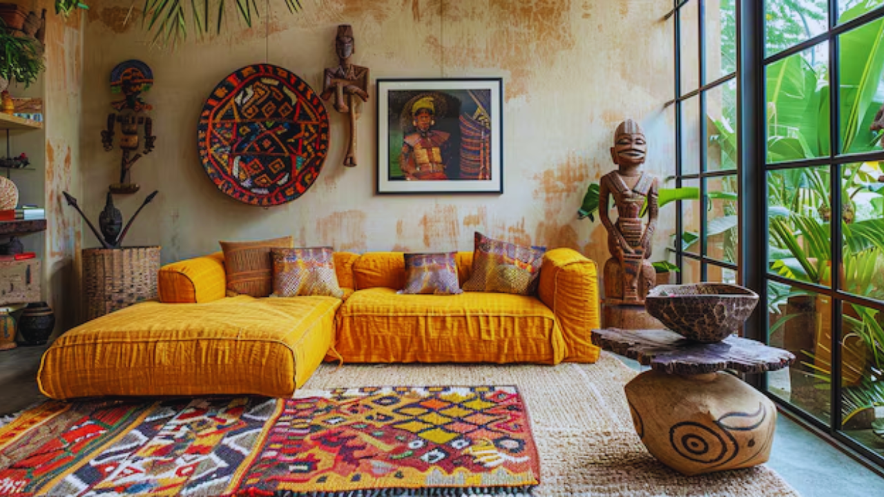 Afrohemian Decor Ideas For A Stunning Living Room