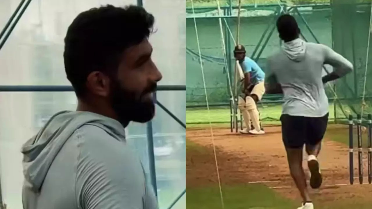 'Punjabi Aa Gaye!' : Jasprit Bumrah Hits The Nets, Does Intense Training Ahead Of IND-BAN Series - WATCH