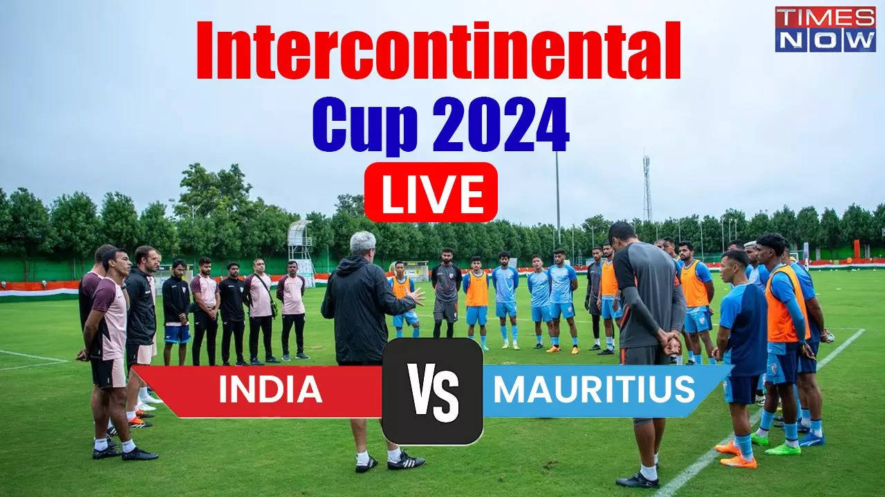 india vs mauritius football live updates intercontinental cup 2024 india vs mauritius score results news commentary hyderabad