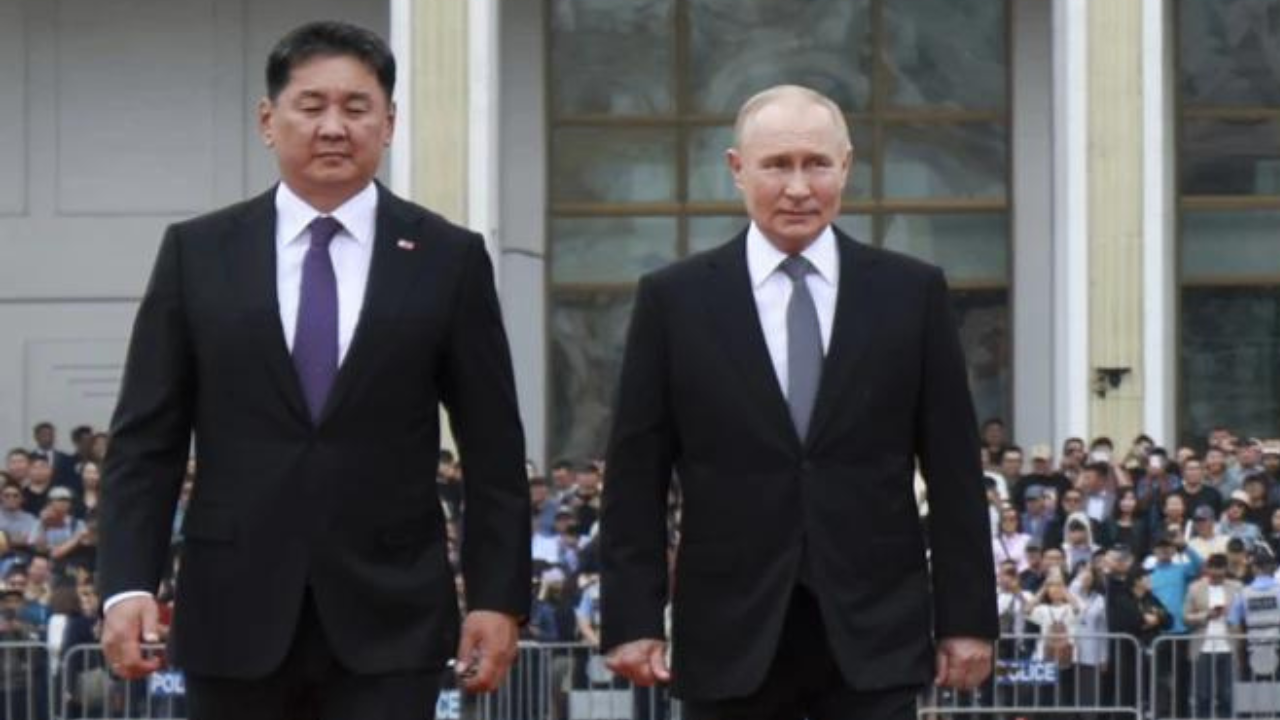 Putin in Mongolia