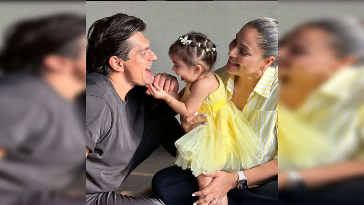 Karan Singh Grover Shares A Glimpse At 'Masti Time' With Bipasha Basu and Daughter Devi, Watch