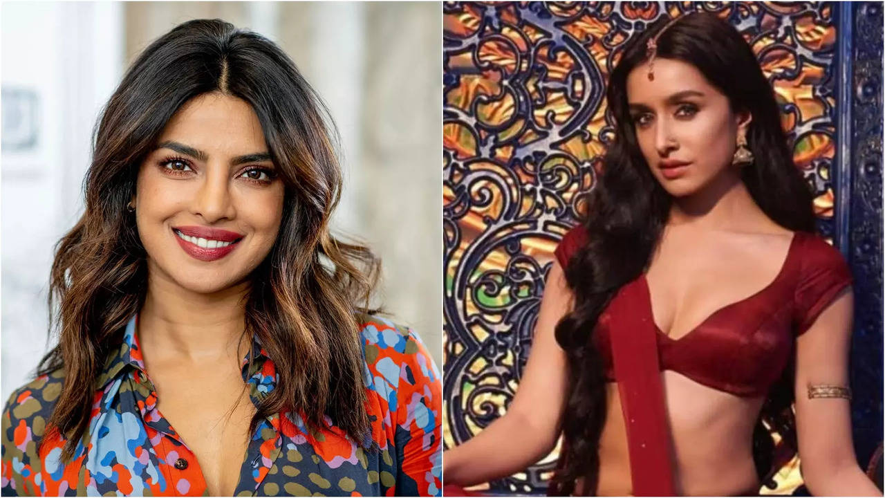 Priyanka Chopra reacted to Shraddha Kapoor's Instagram post.