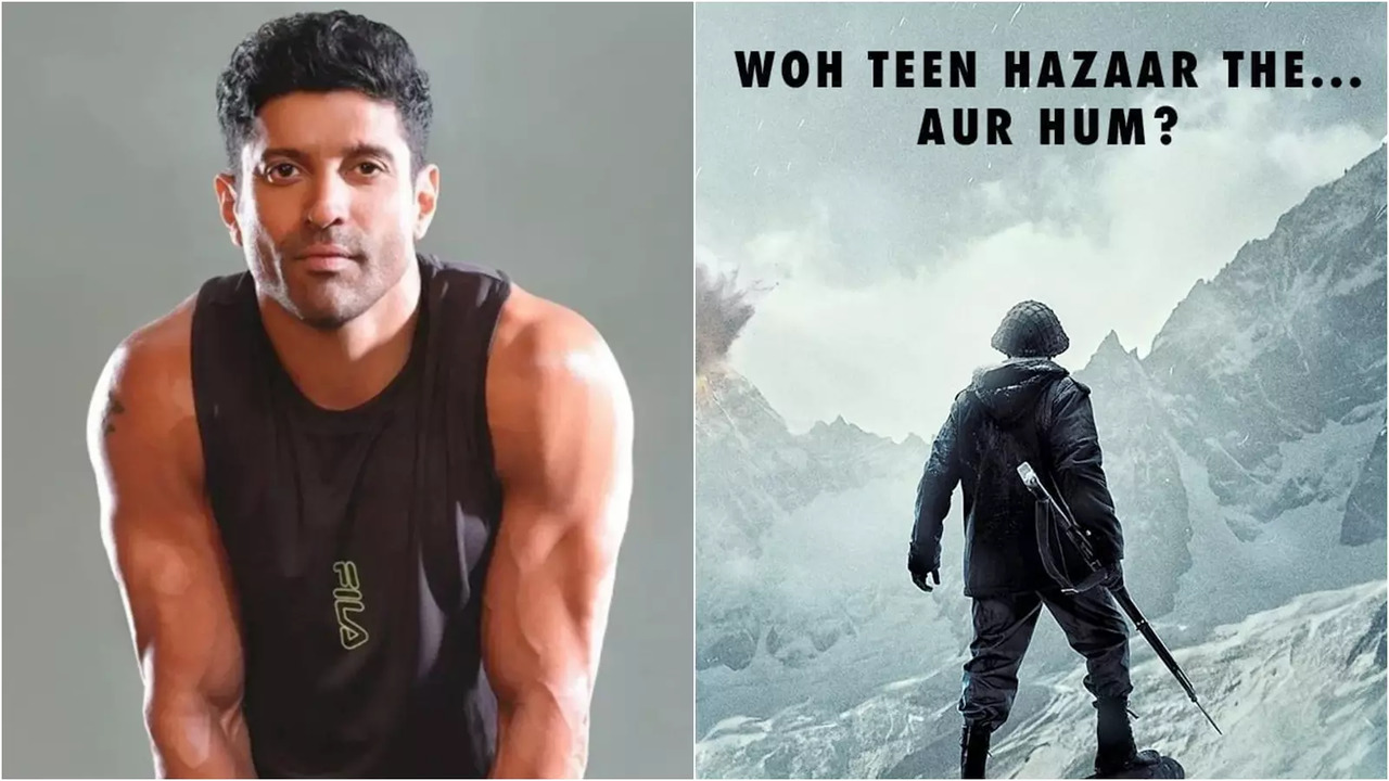 Farhan Akhtar has started shooting for 120 Bahadur.