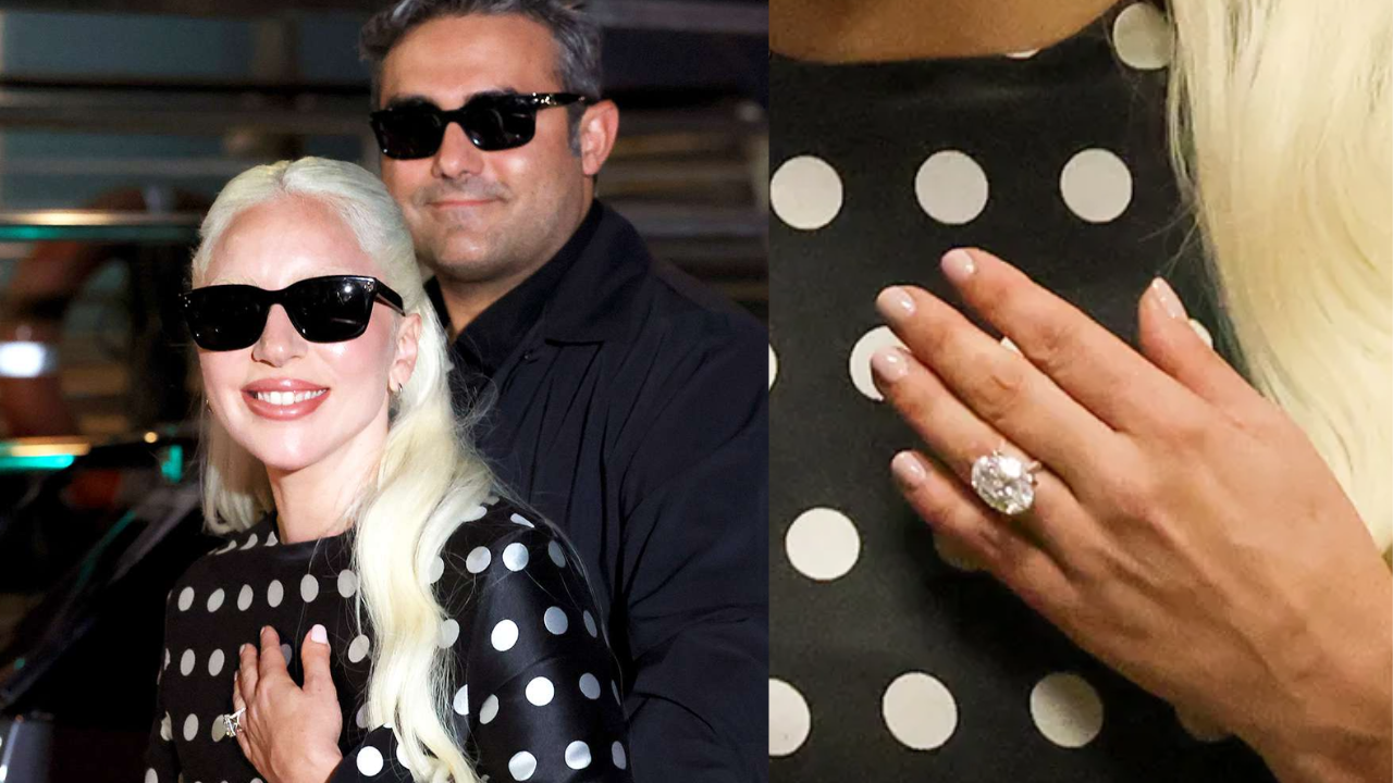 Lady Gaga's giant diamond ring