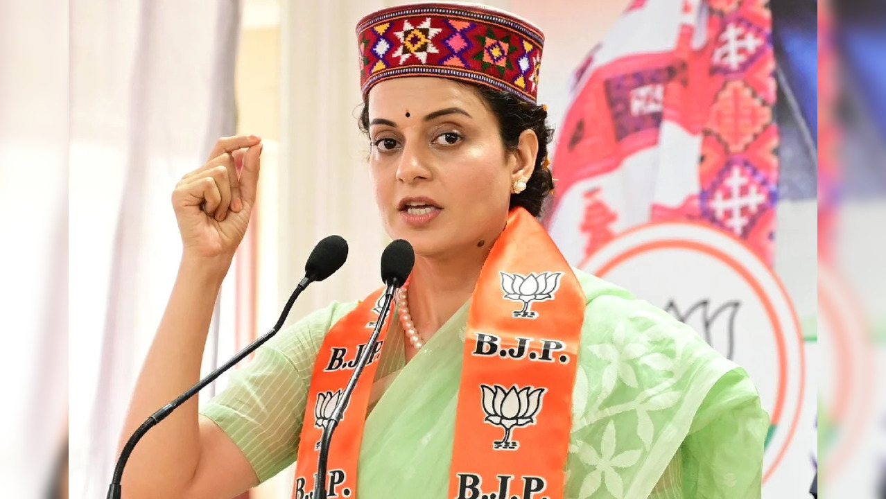 Kangana Ranaut is BJP MP from Mandi