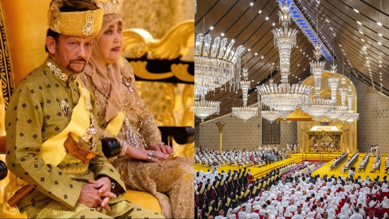 Brunei's 77-year-old Sultan, Hassanal Bolkiah