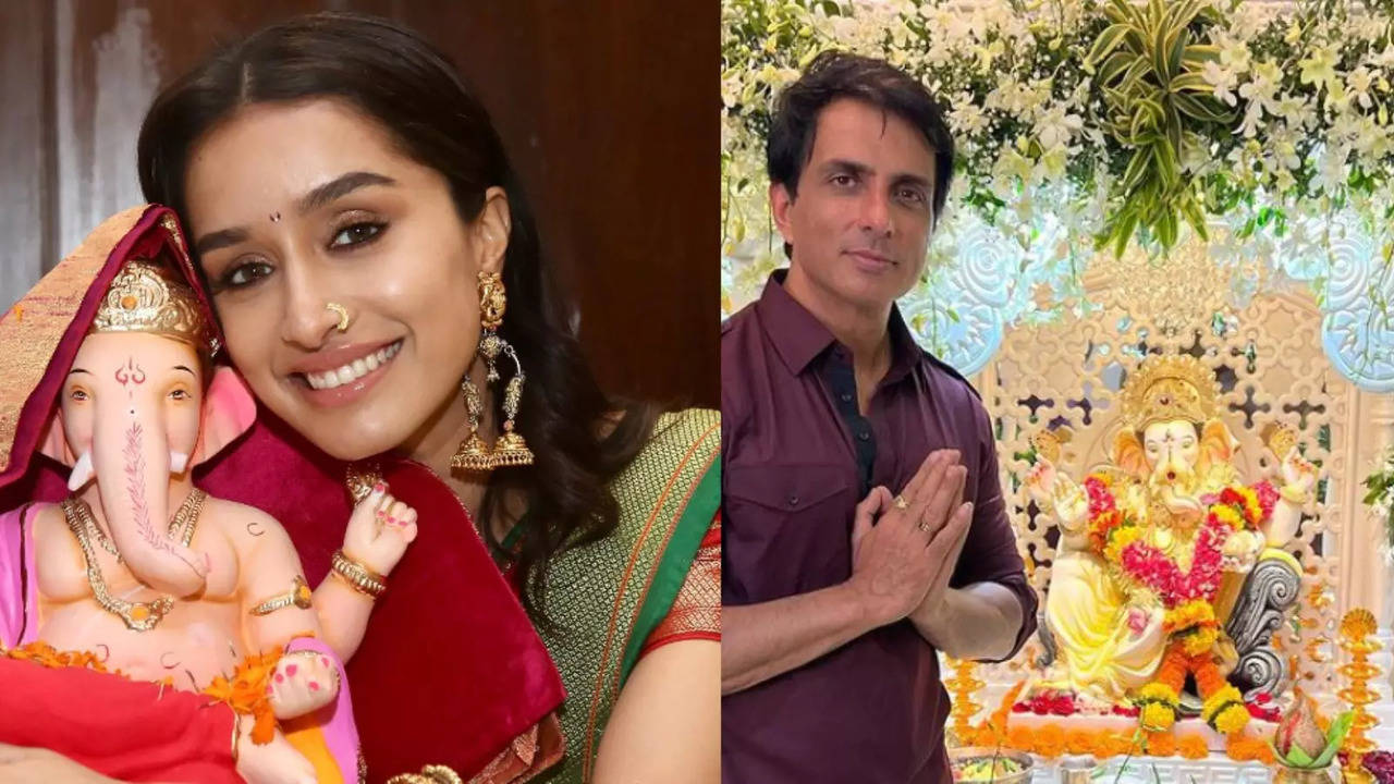 Ganesh Chaturthi 2024: Bollywood Celebs Who Welcome Bappa Home Every Year - Shah Rukh Khan, Shraddha Kapoor And More