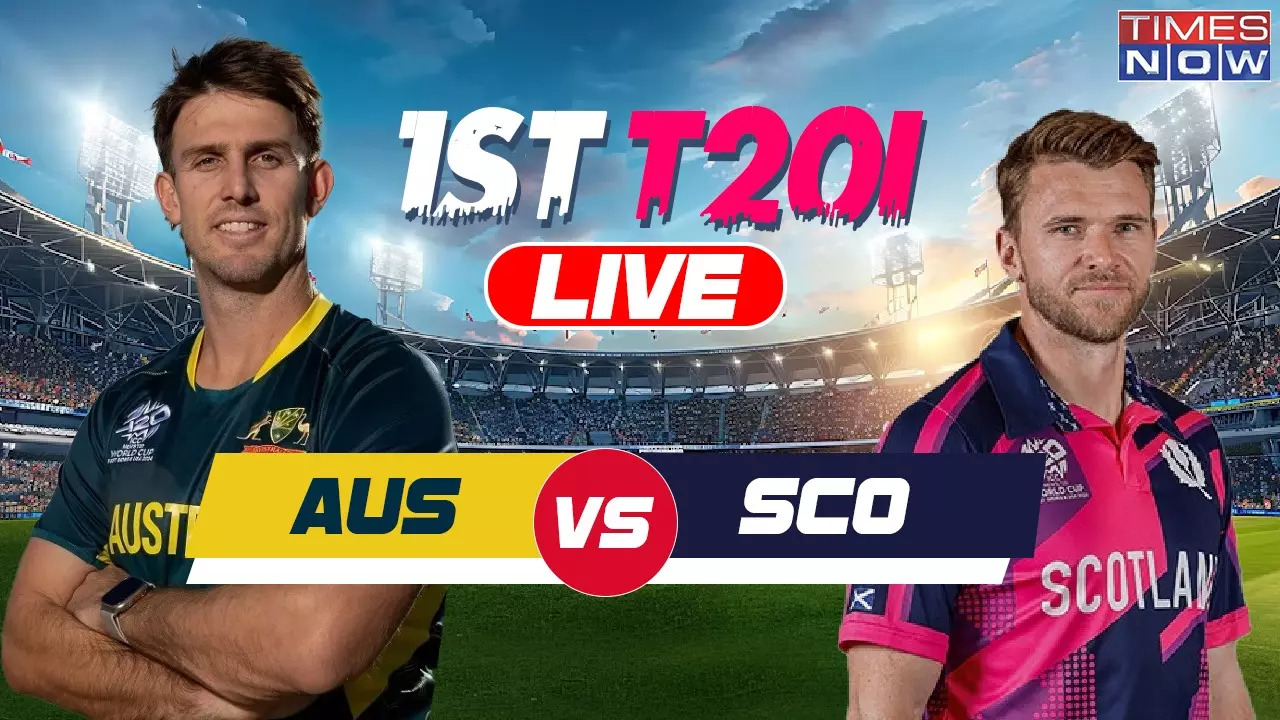 Scotland vs Australia 1st T20I Highlights Check For Ball-By-Ball Commentary