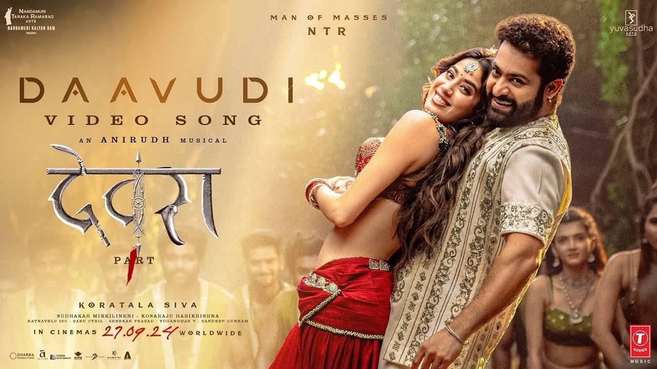 Daavudi Song: जाह्नवी कपूर के लटके-झटके देख पिघला फैंस का दिल, JR NTR ने बिखेरा जलवा