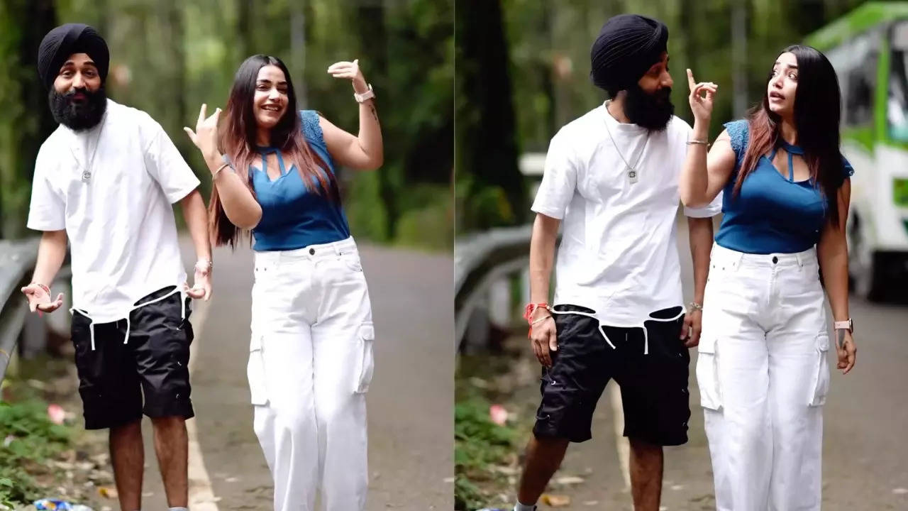 MMS-fame Kulhad Pizza couple Sehaj Arora and Gurpreet Kaur feature in a new song. | Taran Kapoor