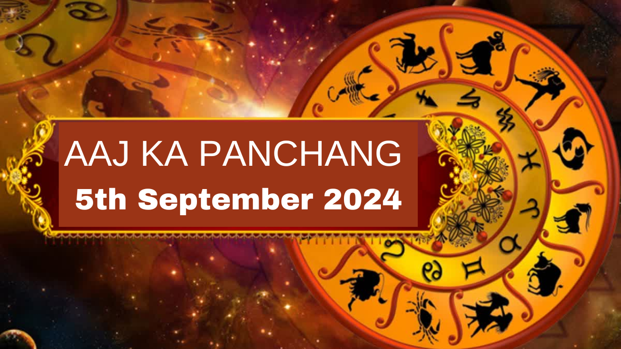 panchang today, september 5, 2024: tithi, shubh muhurat, rahu kaal and other details