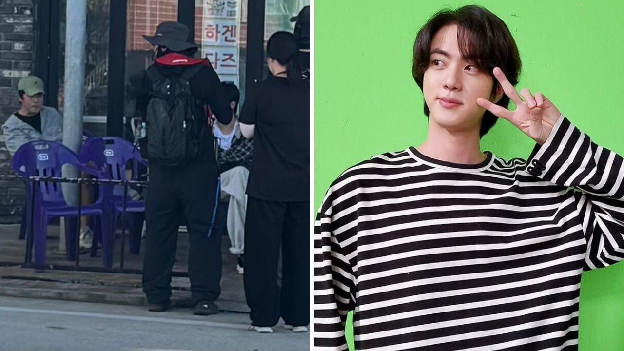 BTS Jin SPOTTED Filming Kian's Bizarre B&B, Wins Hearts With His Sweet ...