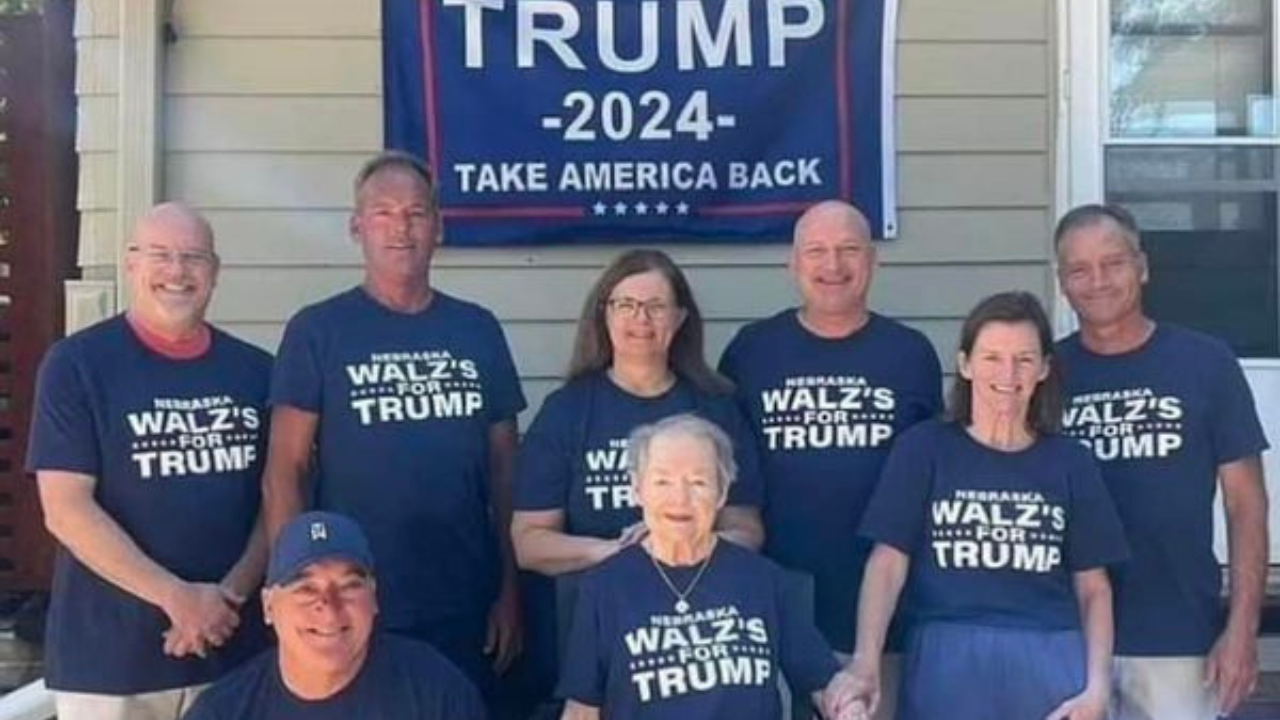 Tim Walz Family Trump