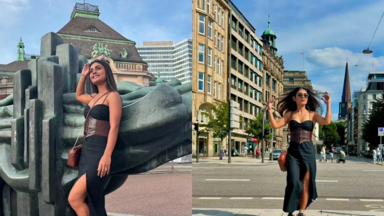 Sreejita De Visits Her 'Sasural' In Germany, Looks Gorgeous In Black - See Post