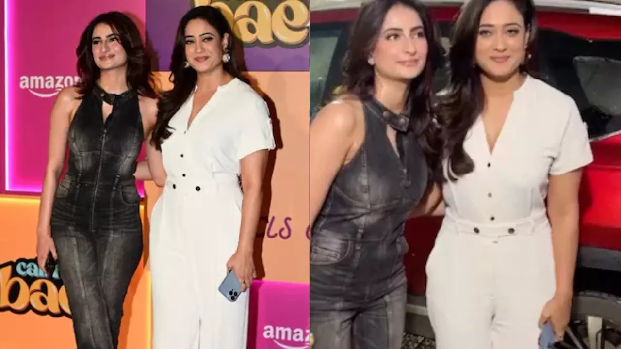 Shweta Tiwari-Palak Are The Most Stylish Mother-Daughter Duo At Ananya Panday’s Call Me Bae Premiere