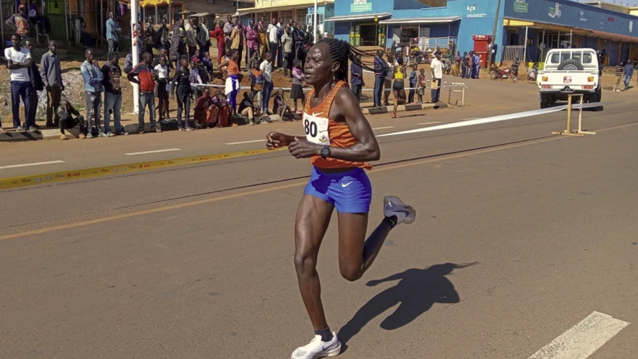 Olympic athlete Rebecca Cheptegei