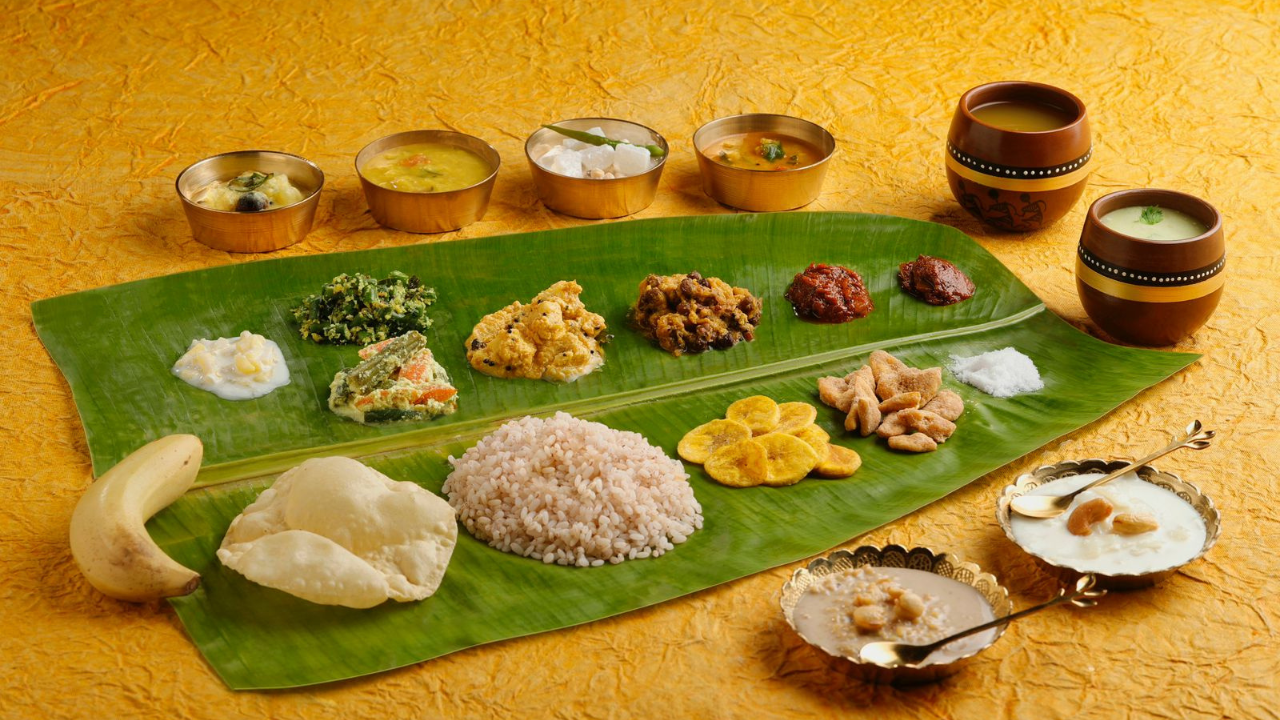 Onam Sadhya Feast At Dakshin, Sheraton