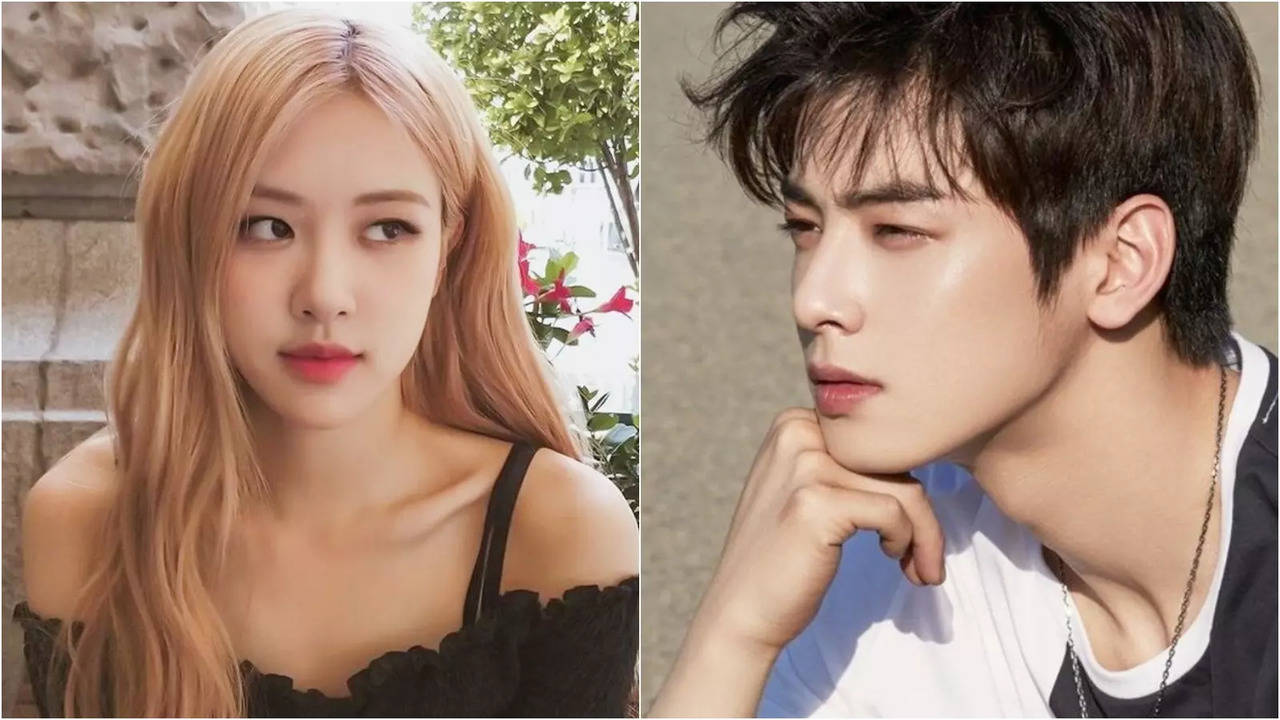 Astor's Cha Eun Woo and Blackpink's Rose are embroiled in dating rumours.