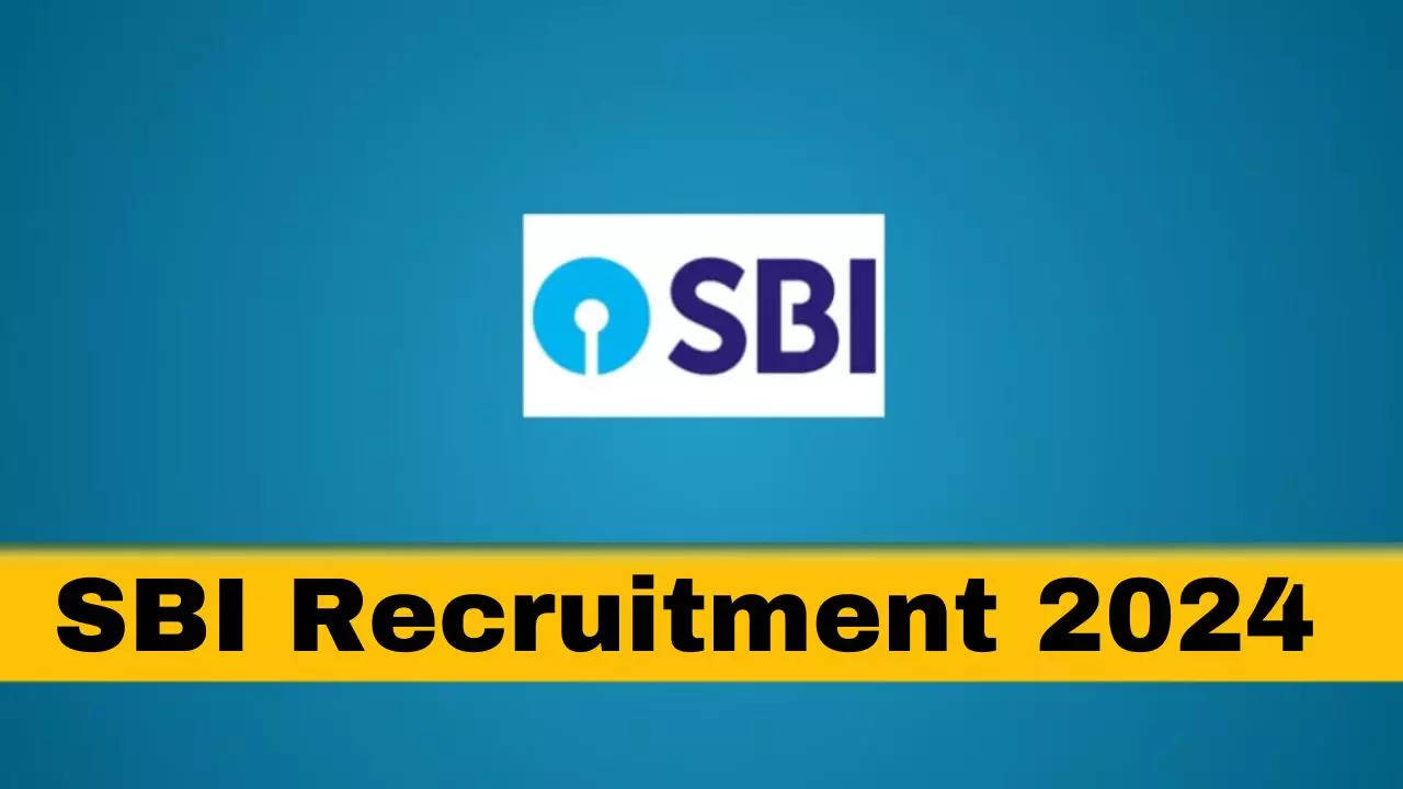 SBI Recruitment 2024 Specialist Cadre Officer