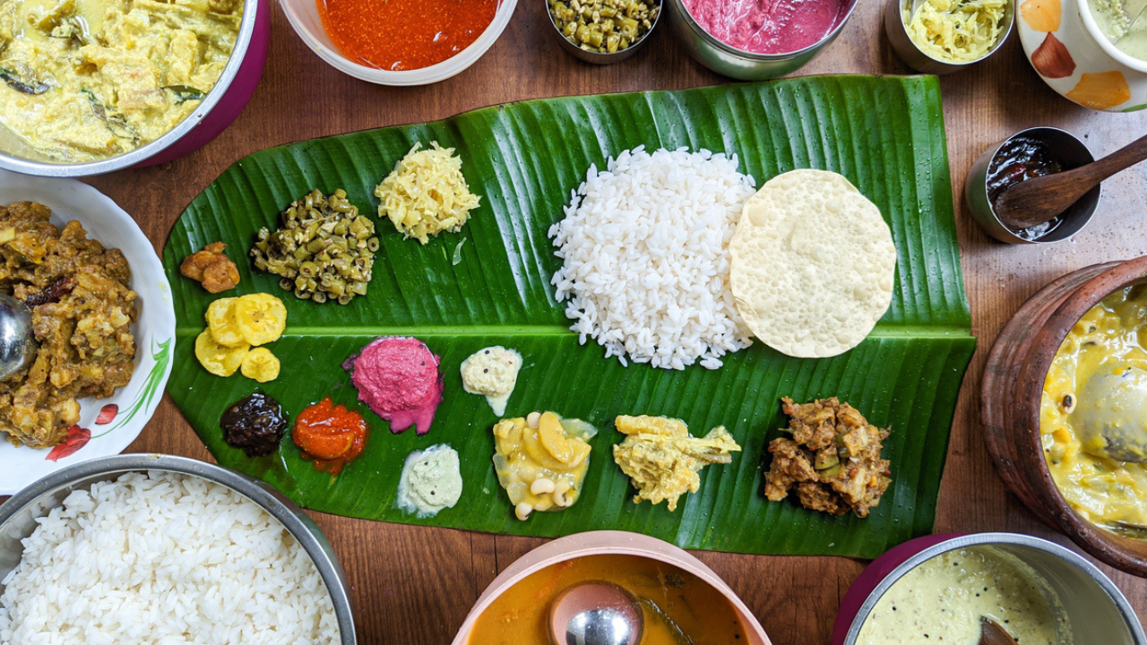 unbe‘leaf’able onam sadhya- why 26-dish festive spread from kerala is served on banana leaf