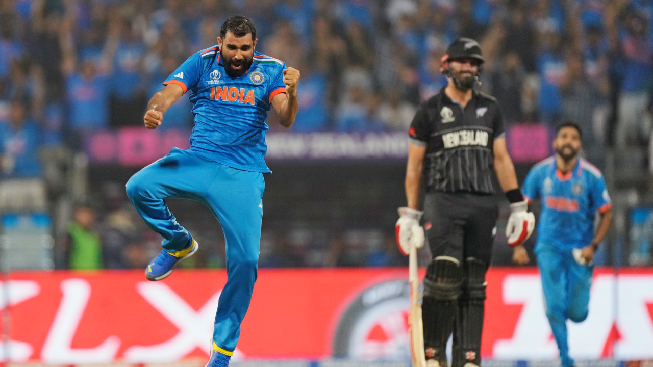 mohammed shami odi wc 2023 sf nz ap