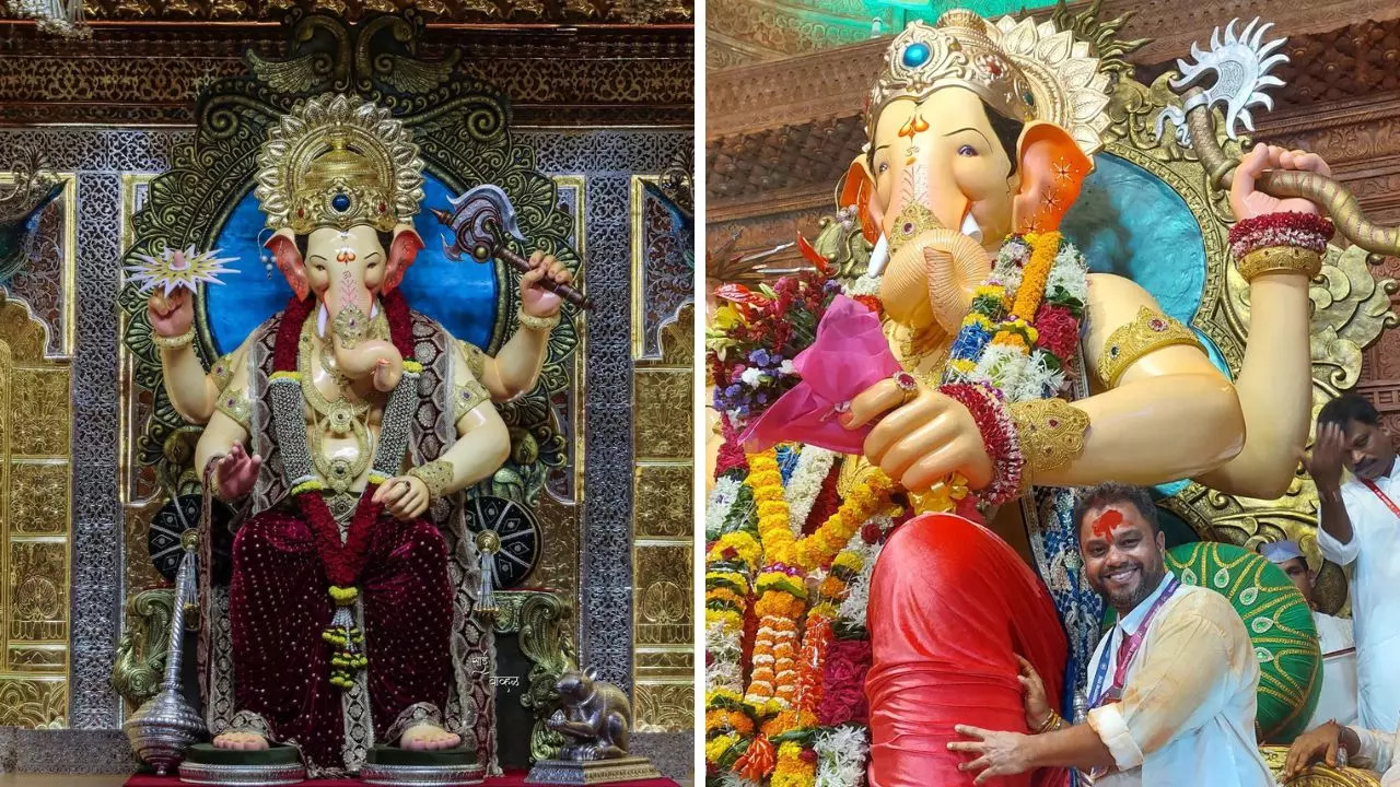 Lalbaugcha Raja Mumbai 2024 Ganesh Idol