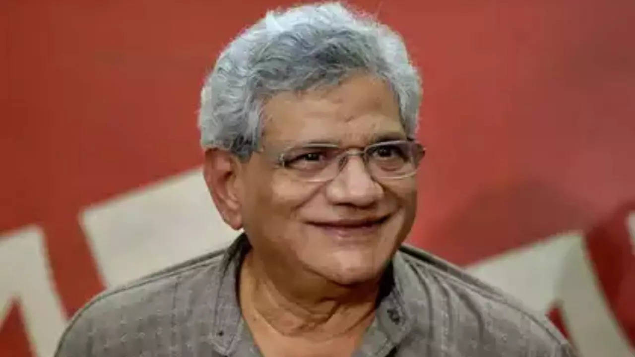 sitaram yechury health update cpi m leader sitaram yechury condition worsened in aiims he was shifted to ventilator