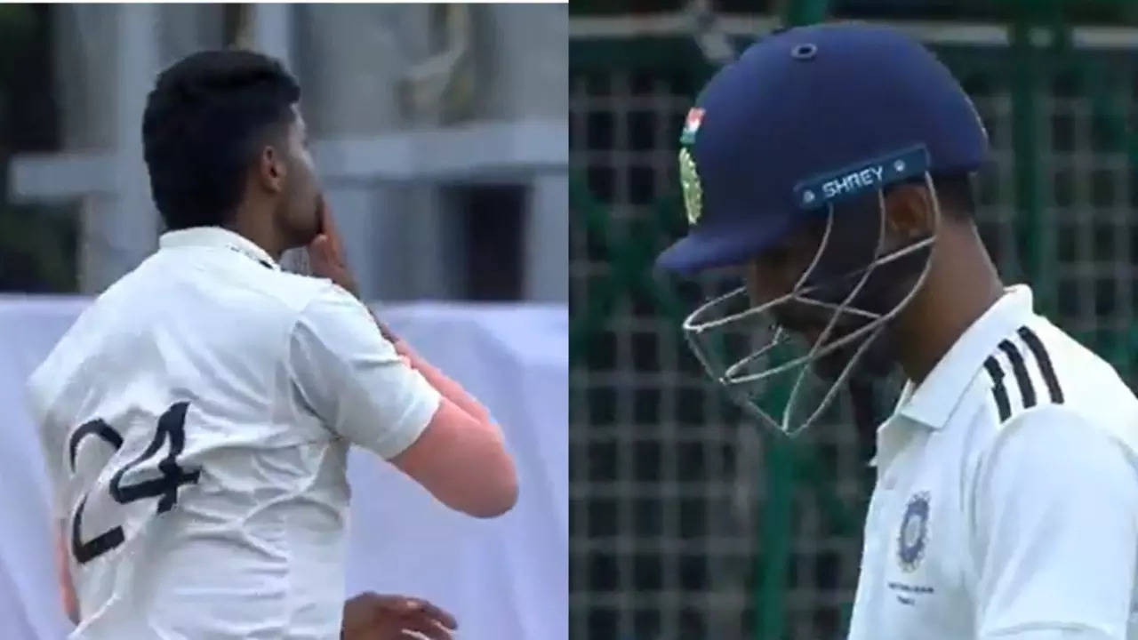 Harshit Rana Recreates Infamous 'Flying Kiss' Celebration Against Ruturaj Gaikwad; Video Goes Viral: WATCH