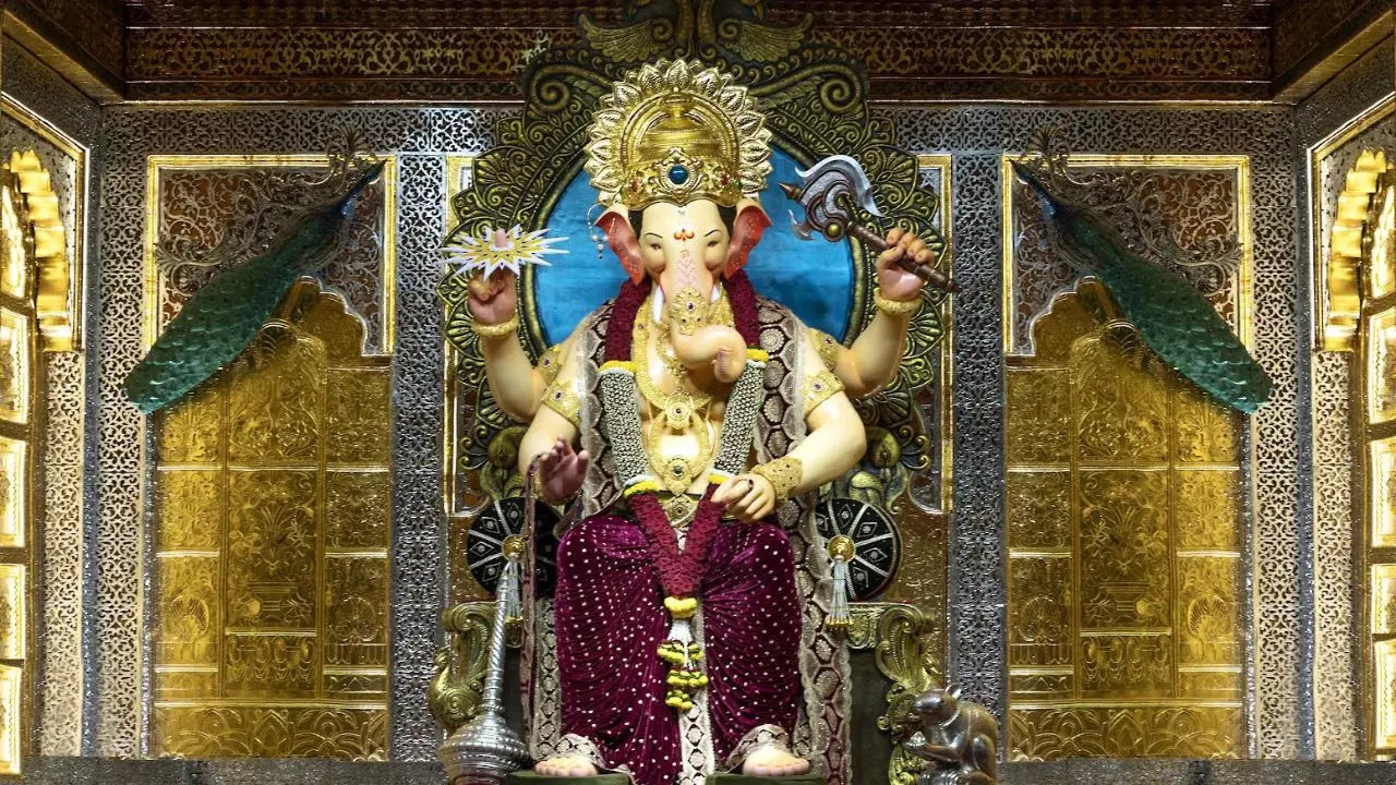 Mumbai's Iconic Lalbaugcha Raja Look Unveiled