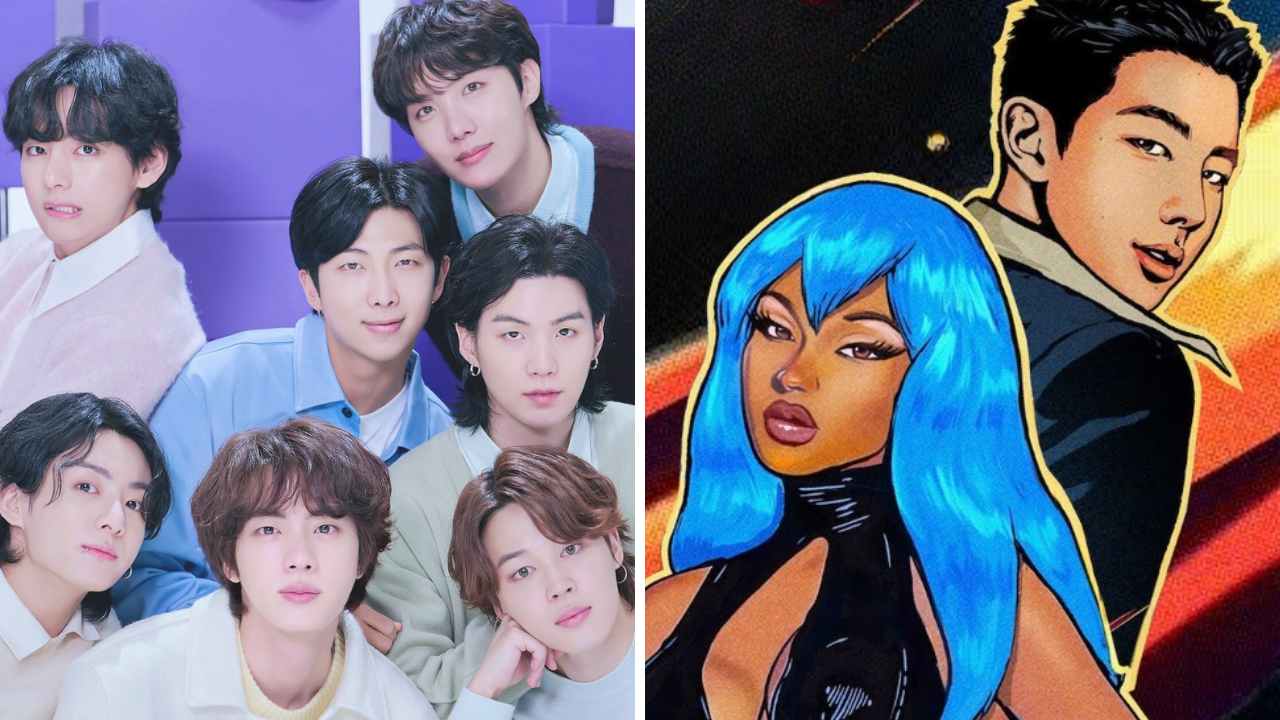 RM Declares BTS 'Paved The Way' For Asia In Neva Play With Megan Thee Stallion