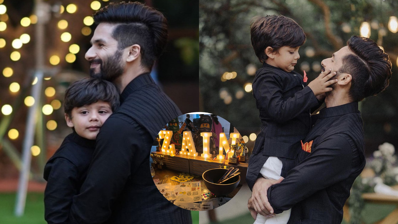 Shahid Kapoor and Mira Rajput Celebrate Son Zain’s Pokémon-Themed 6th Birthday