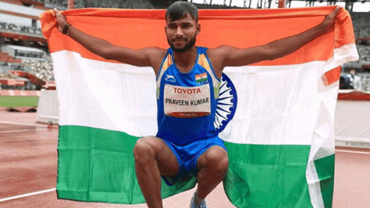 'india is proud': pm modi's praises praveen kumar as he clinches gold in paralympics